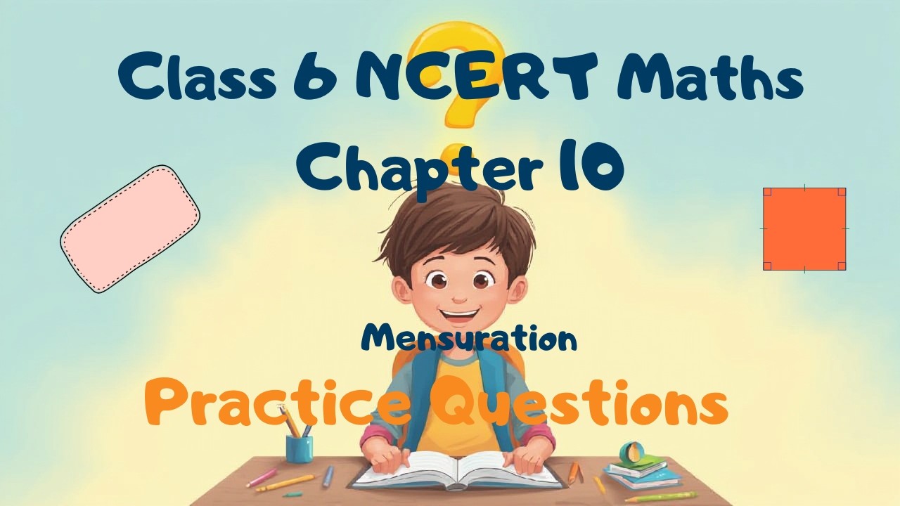 Mensuration Full Chapter | Perimeter & Area (NCERT Exercise Questions) Class 6 Maths 🔥
