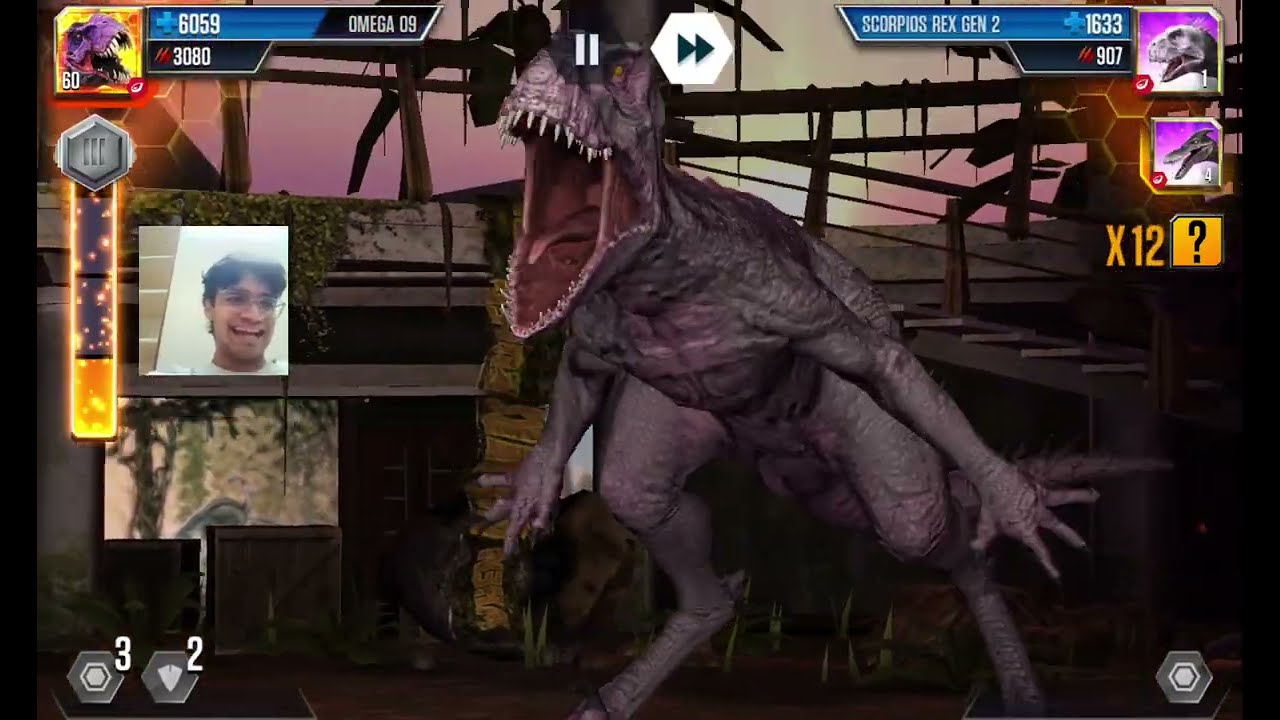 Jurassic world the game Gameplay on ios android 