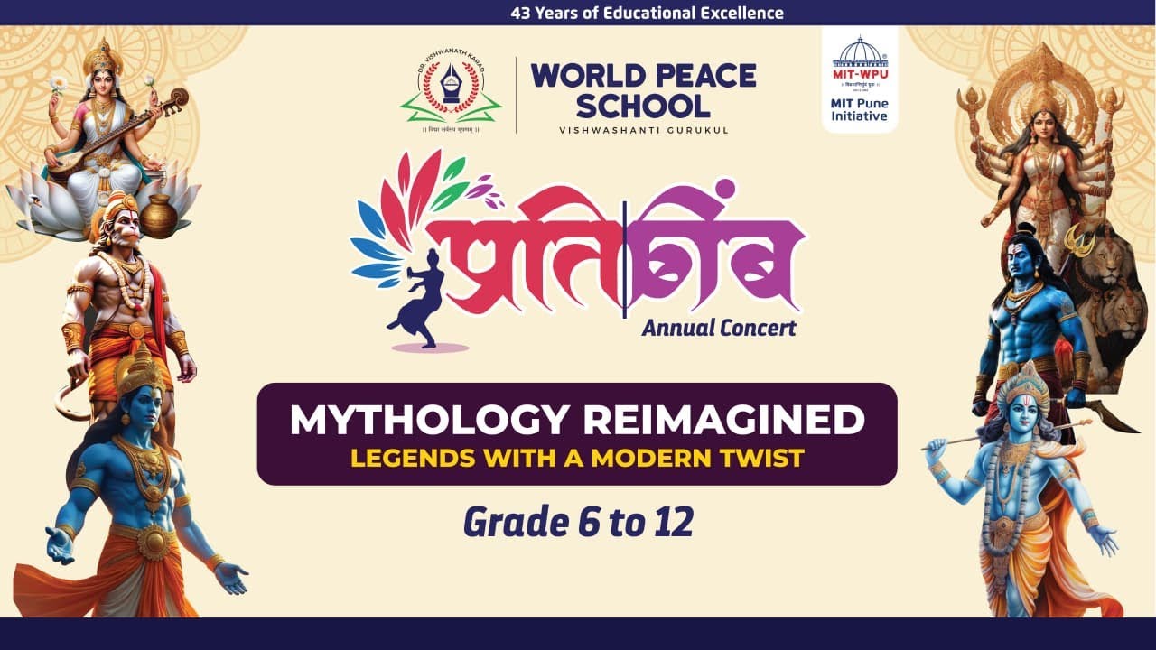 Annual Concert Live | Pratibimb | Grade 6-12th | MIT WPS | Alandi | 2025–26
