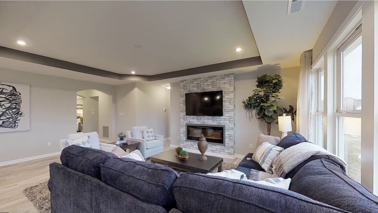 The Preston Floorplan by Fischer Homes | Model Home in Woodhaven