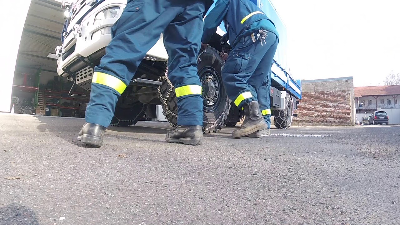 Ausbildung von THW Kraftfahrern