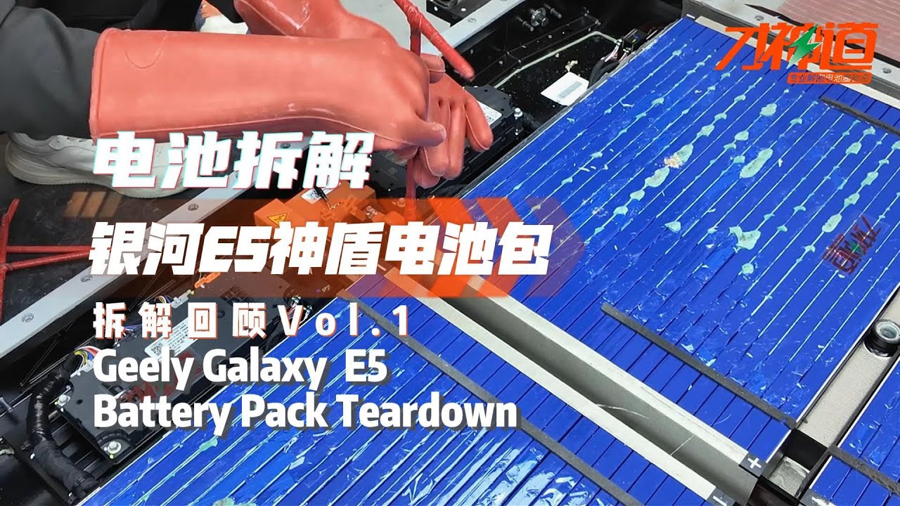 GEELY GALAXY E5 AEGIS Battrey Pack Teardown1.
