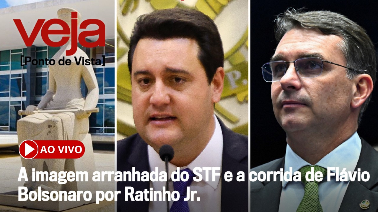 AO VIVO: A imagem arranhada do STF e a corrida de Flávio por Ratinho Jr. | Ponto de Vista