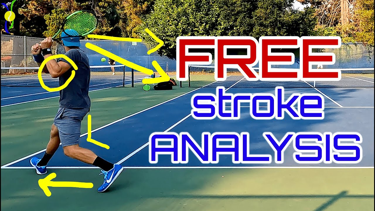 FREE Online Tennis Stroke Analysis! | Personalized Video, Voice & Text Analysis