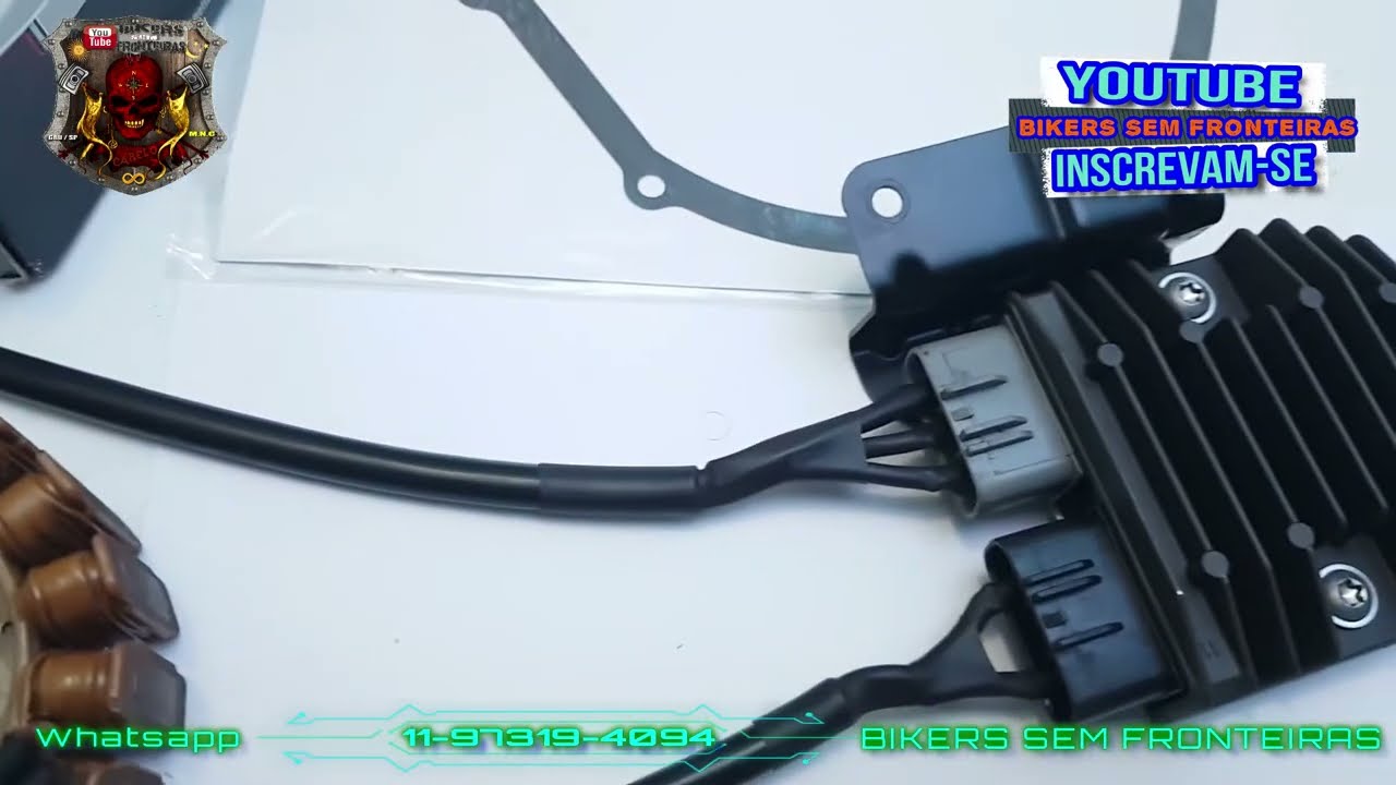 KIT ESTATOR E RETIFICADOR PRONTO #BOULEVARD 1500 #INTRUDER LC1500