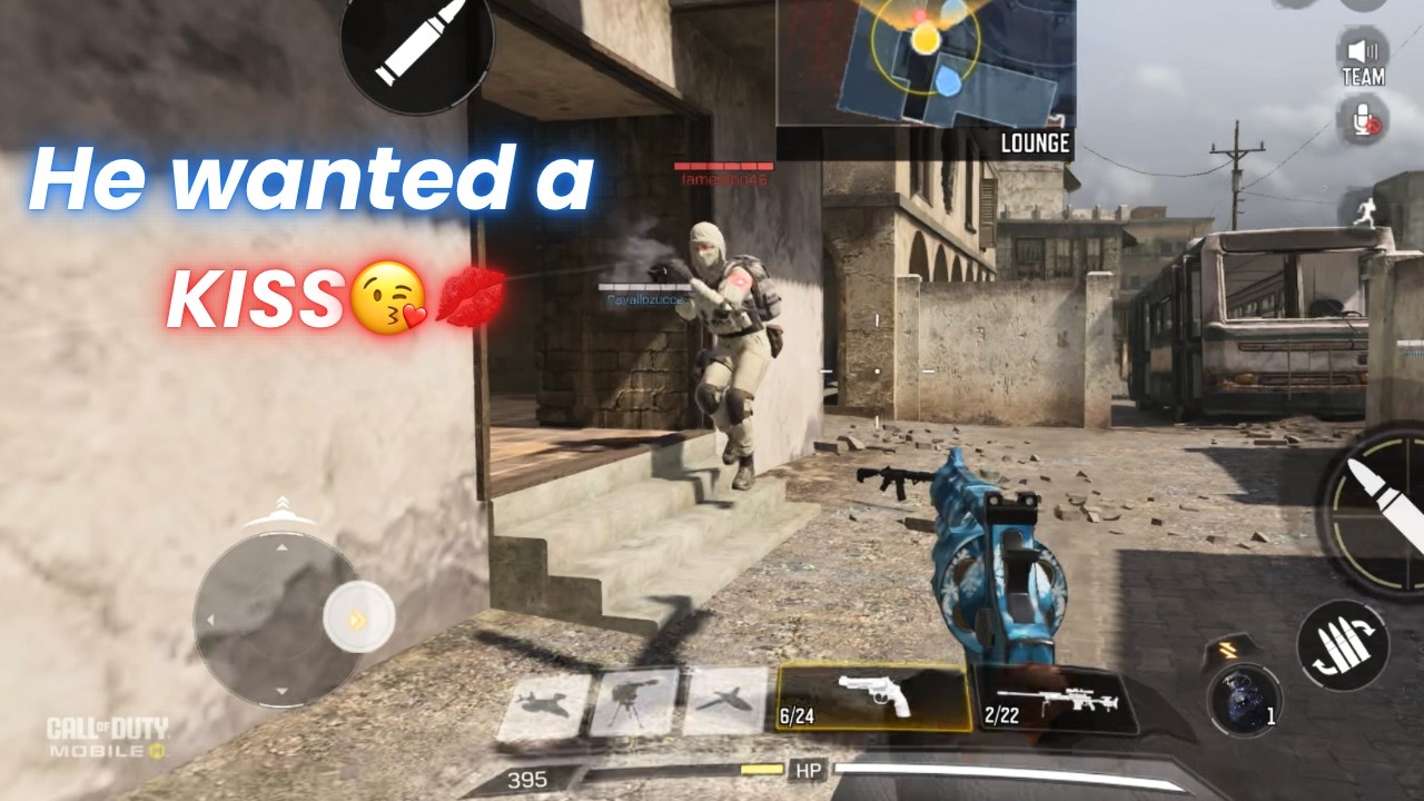 He wanted a kiss 🤣🤣 | Call of Duty Mobile
