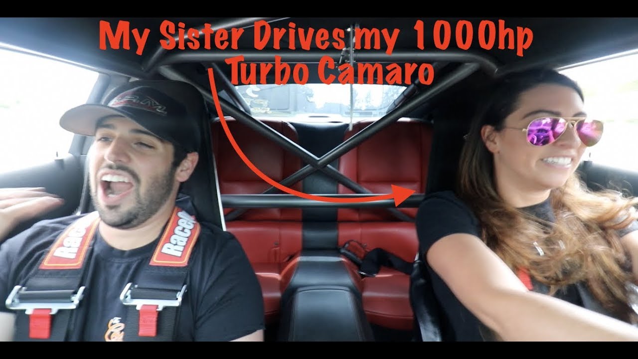Моя сестра водит мой турбированный Camaro мощностью 1000 л.с.!