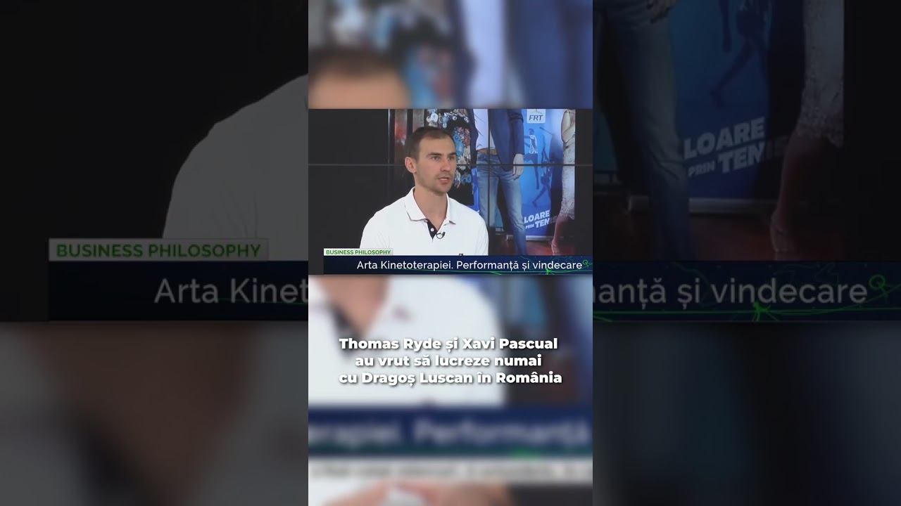 Xavier Pascual și Tomas Ryde au vrut sâ lucreze doar cu Dragoș Luscan (Kinetofit) în România