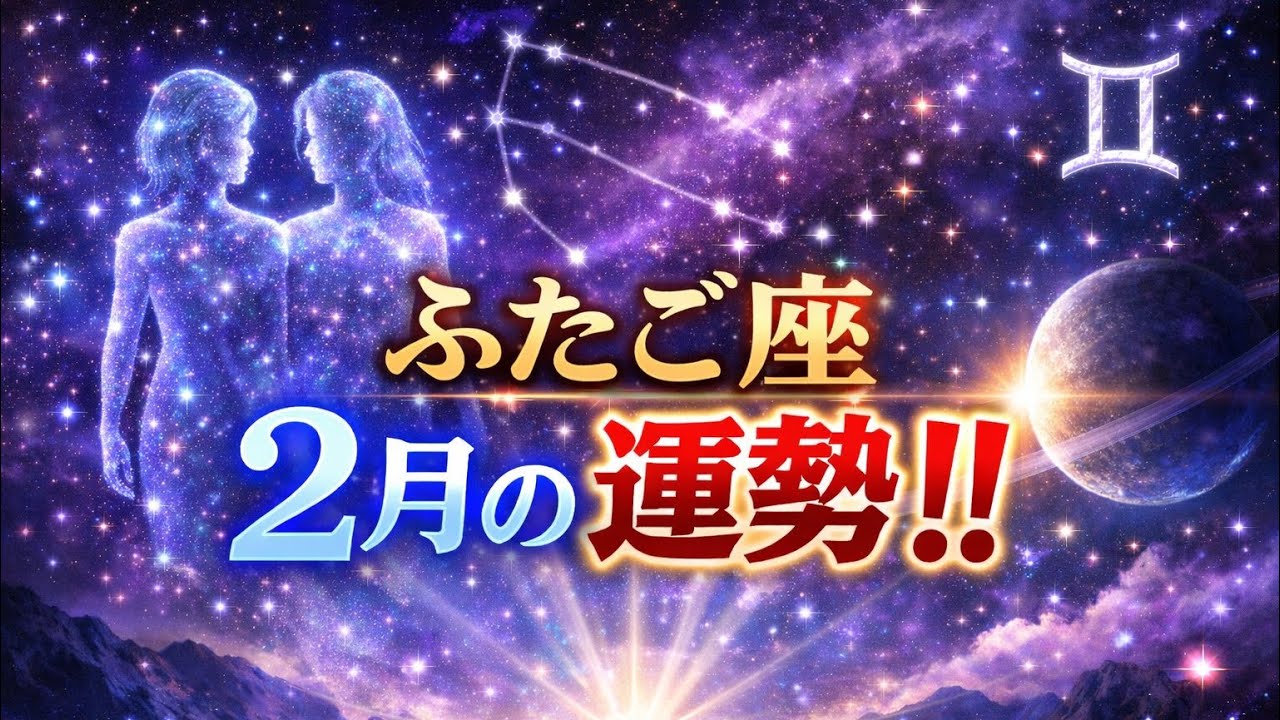 ふたご座 2月の運勢完全ガイド
