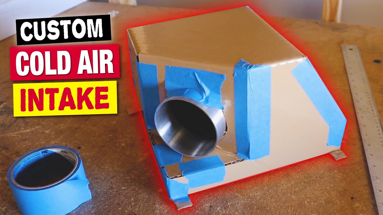 DIY: How to Make a Custom Cold Air Intake Pt. 1 - Airbox Build | Chevy Cruze 1.8 eBay Turbo Project