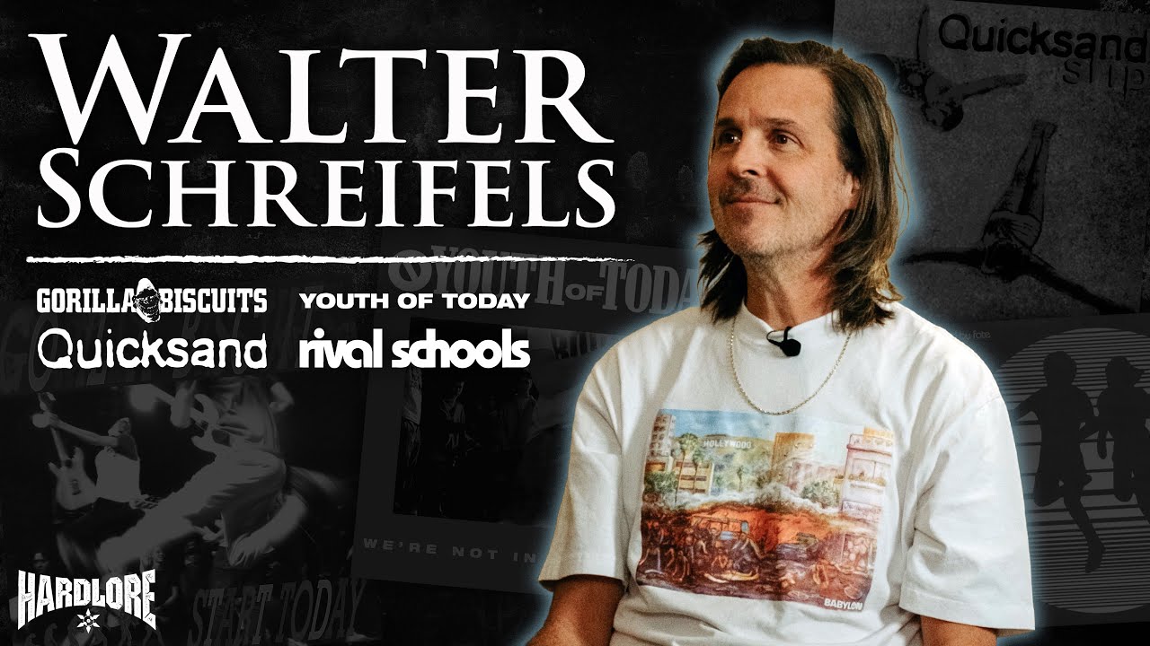 Walter Schreifels: Gorilla Biscuits, Quicksand, Youth of Today & Producing Title Fight (HardLore)