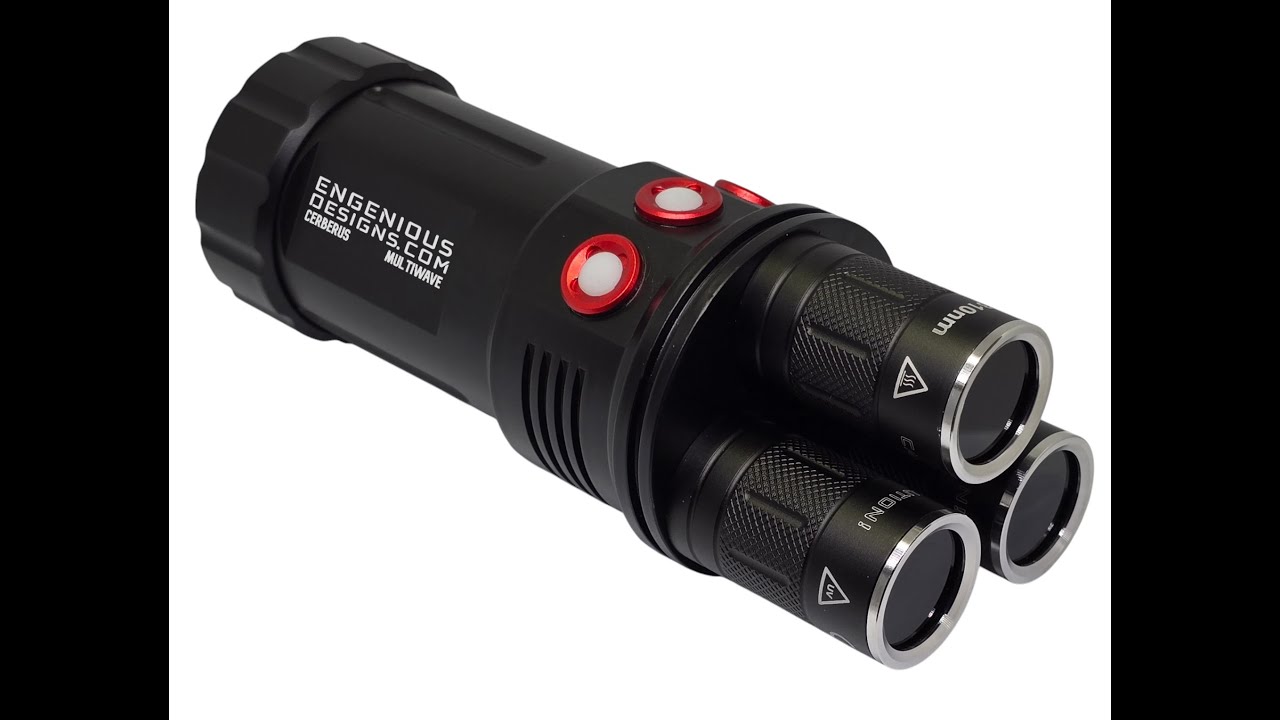 CERBERUS - SW/MW/LW UV FLASHLIGHT