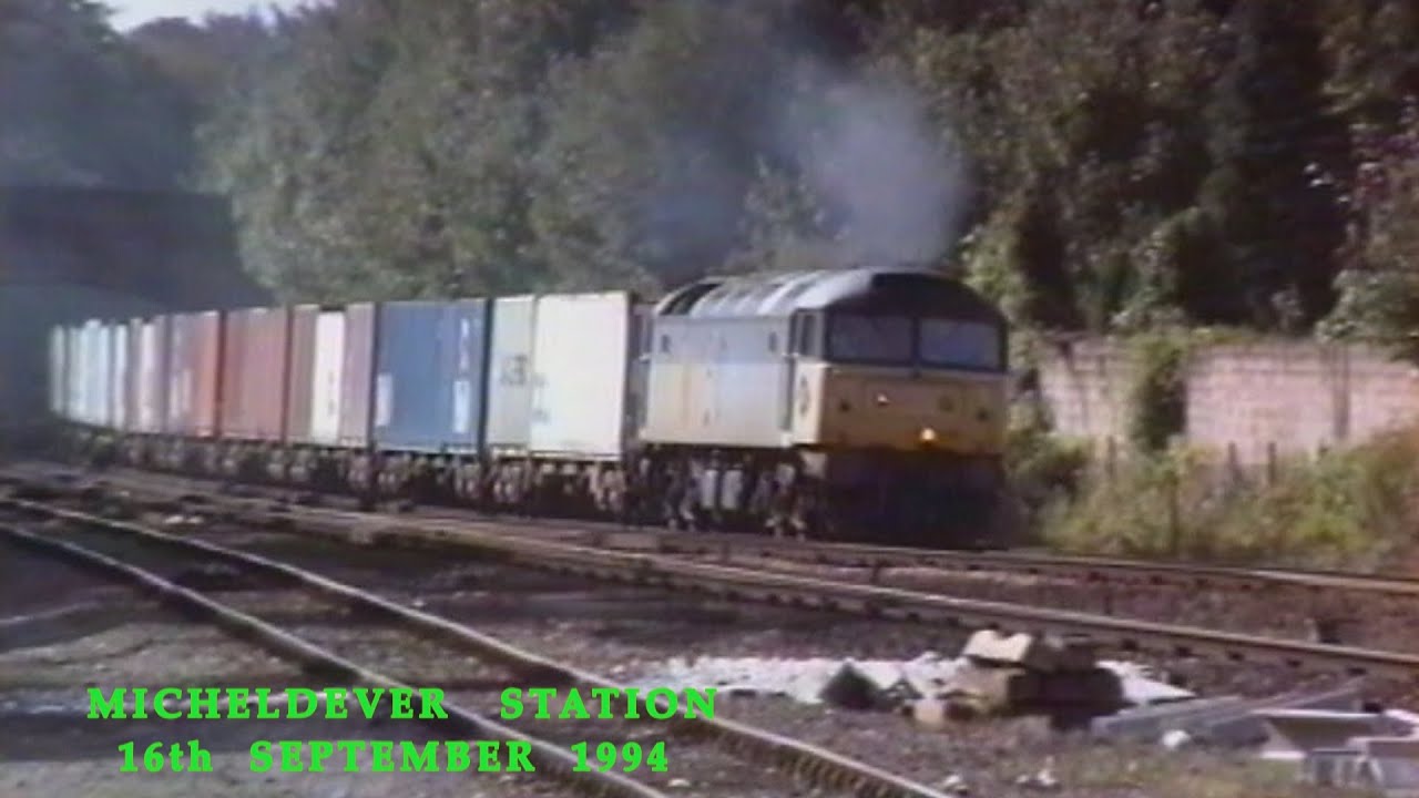 BR in the 1990s Micheldever Station on 16th September 1994