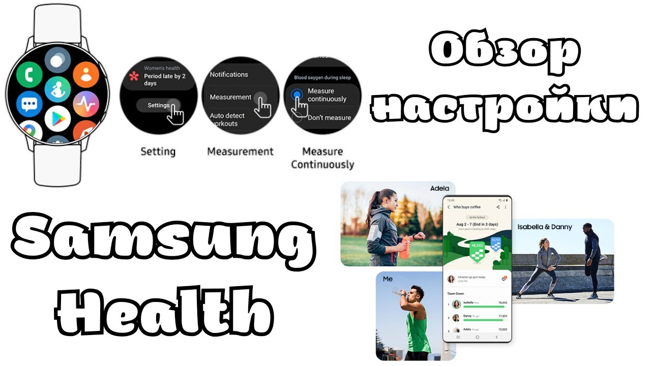 Подробный обзор приложения Samsung Health и его настроек