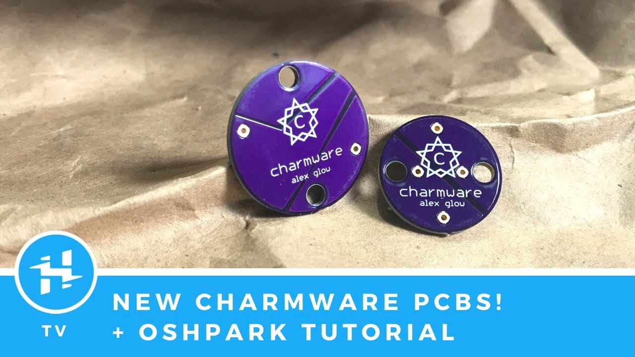 New Charmware PCBs from OSH Park! (Pt. 1)