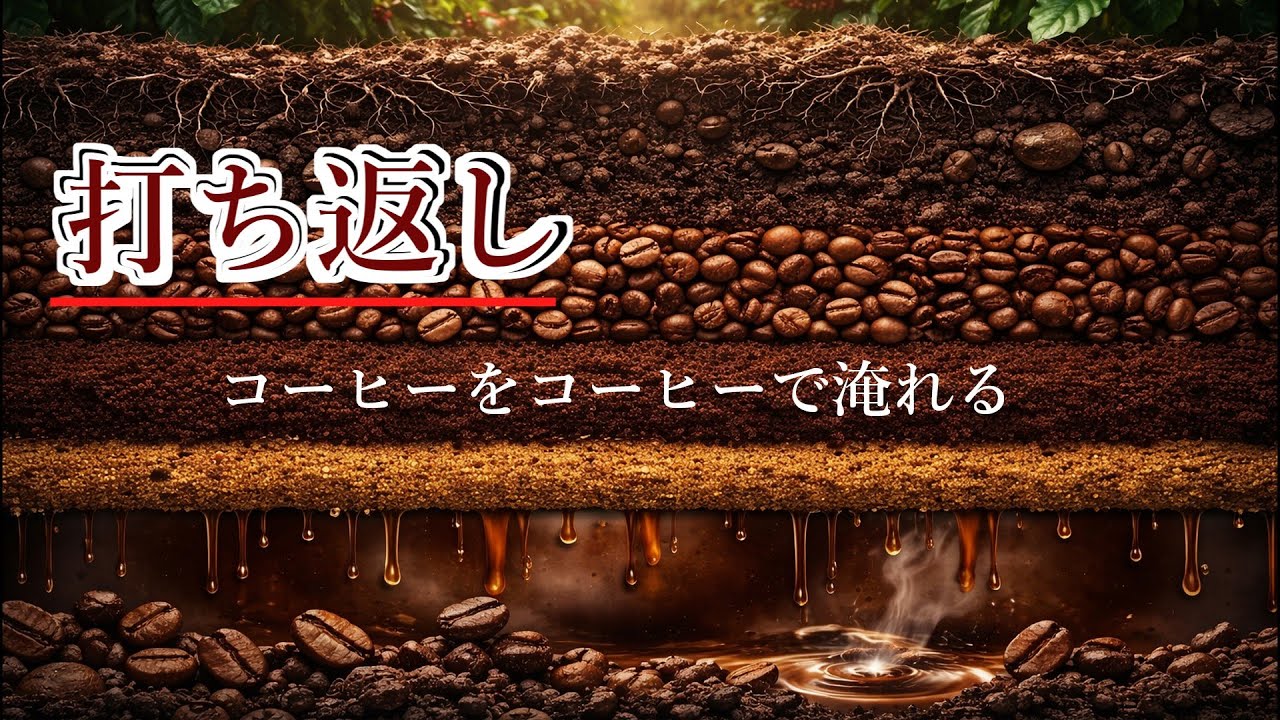 【コーヒー抽出】打ち返し