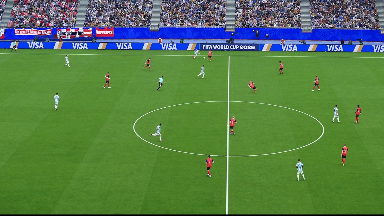 [PES 2021] Argentina vs Austria. Video Game Simulation - World Cup 2026 Full Match PES 2021