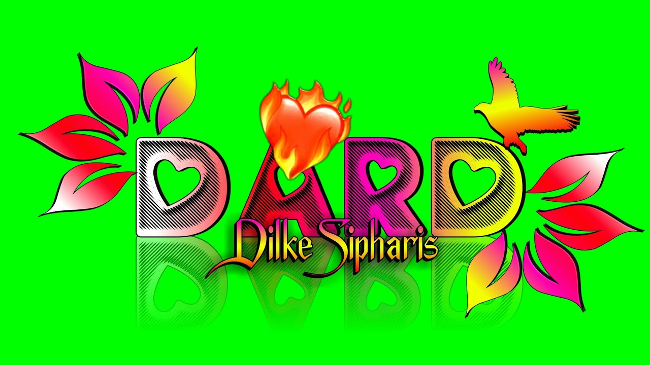 🖤Dard Dil Ke Sifarish | New Song Green Screen Status |🖤Love Status Green Screen Lyrics |Green Status