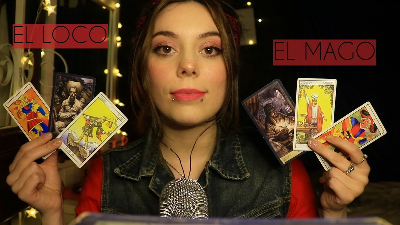 ASMR |🔮MEDITACION con El MAGO | Reflexión con Tarot, lectura susurrada,VISUALES con sonido de LLUVIA