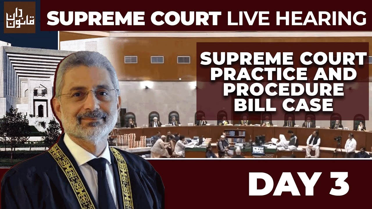 🔴 Live Day 3 - Supreme Court Full Court I SC Practice and Procedure Act, 2023