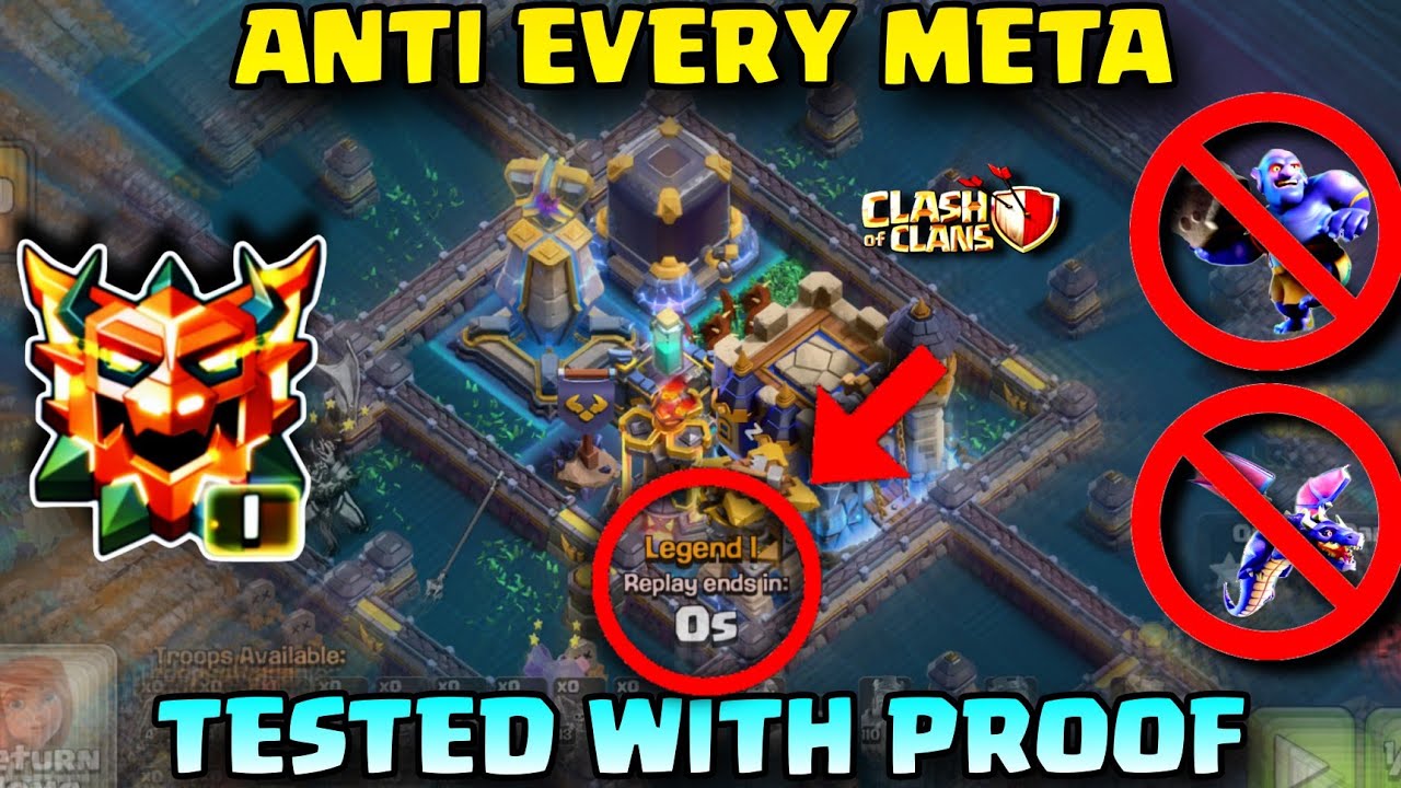 Best 8 Town Hall 18 Bases for 1 STARS ! With TH18 War Base Link | Anti Thrower & Super Bowler