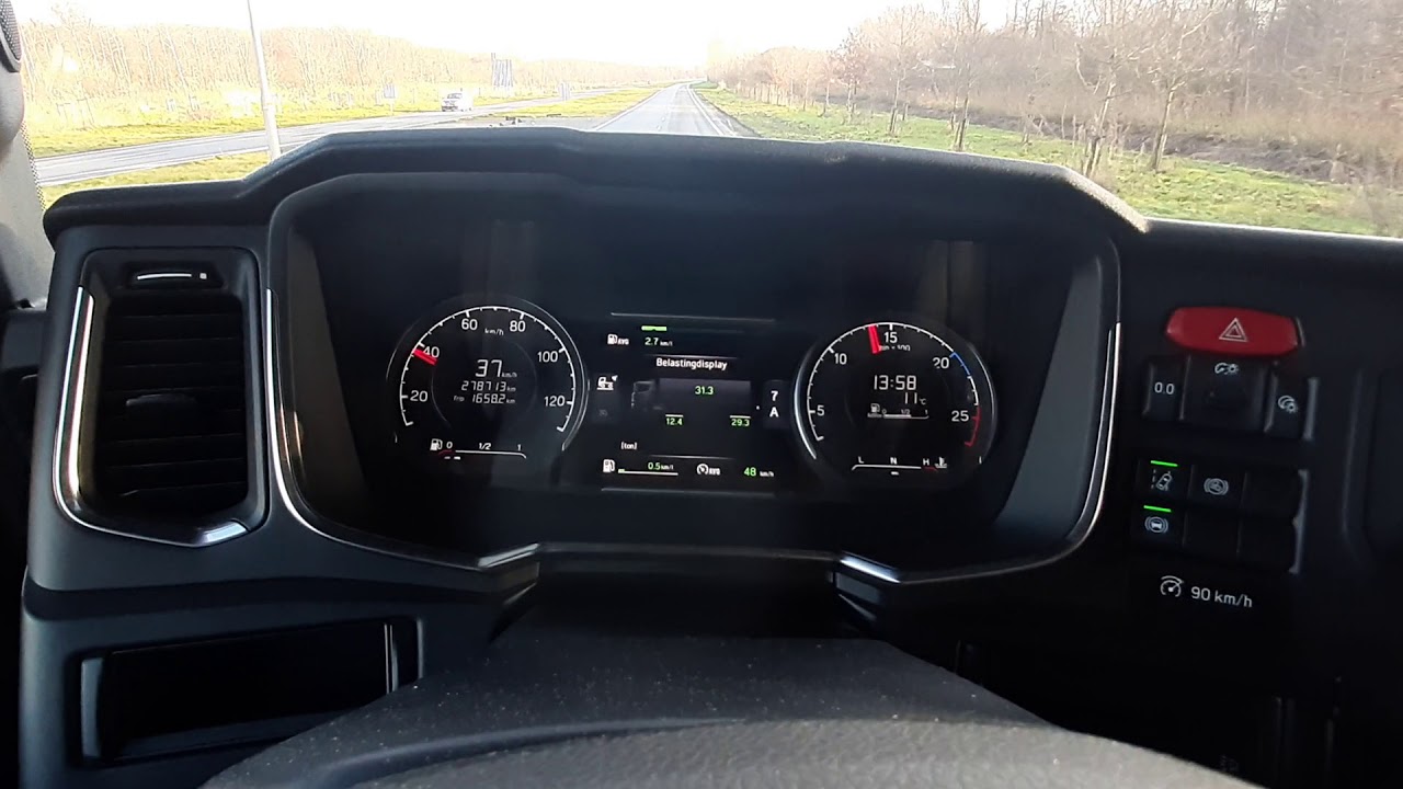 Scania Next Gen R520 V8 vs. 50 ton (total)