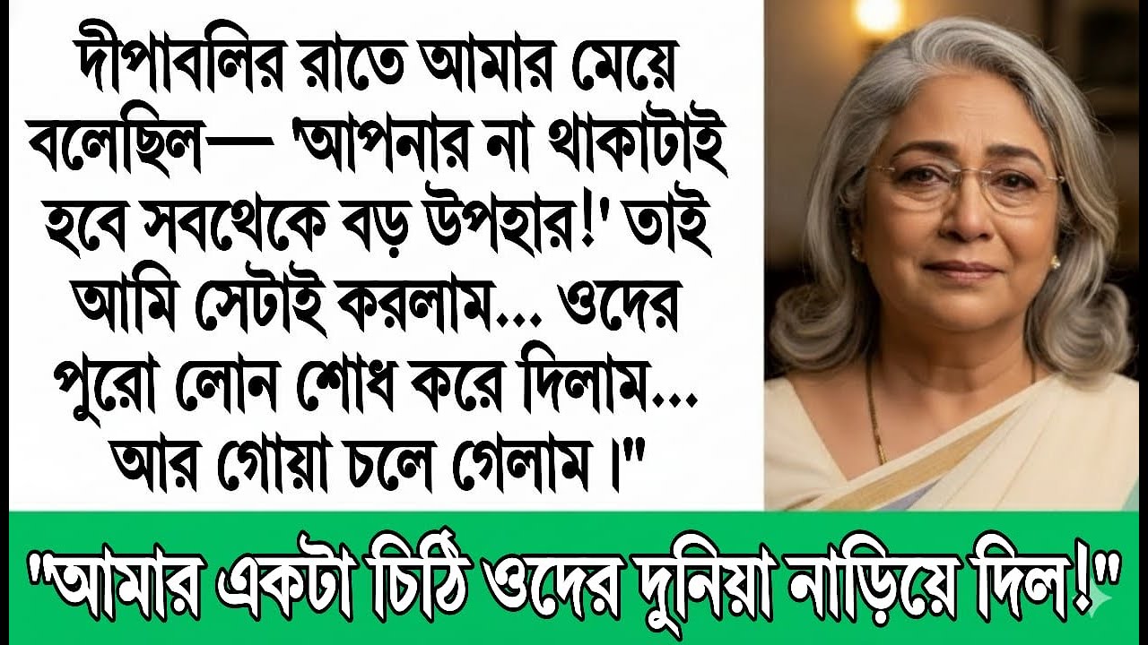 আমার মেয়ে বলল, 