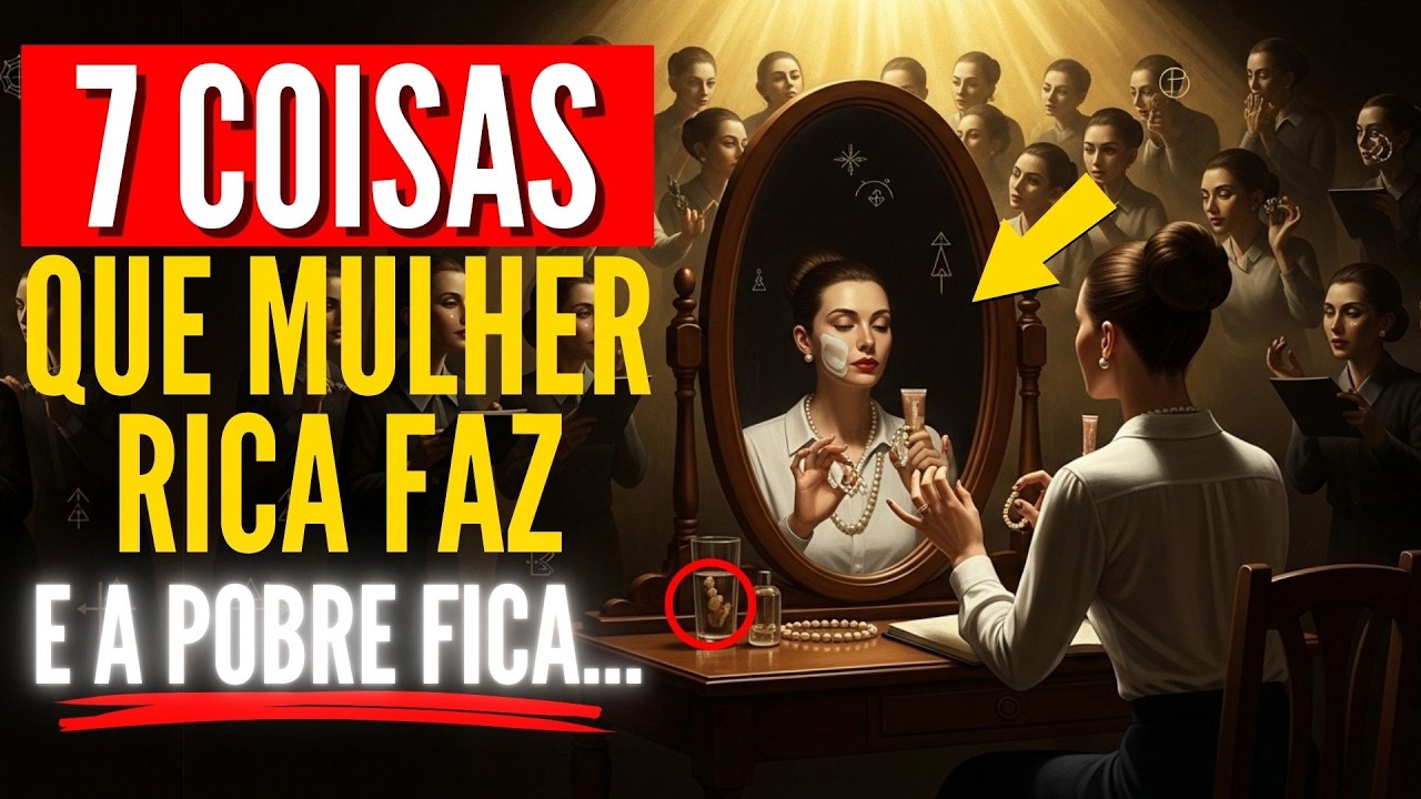 7 coisas que a mulher rica faz que a mulher pobre nem imagina...