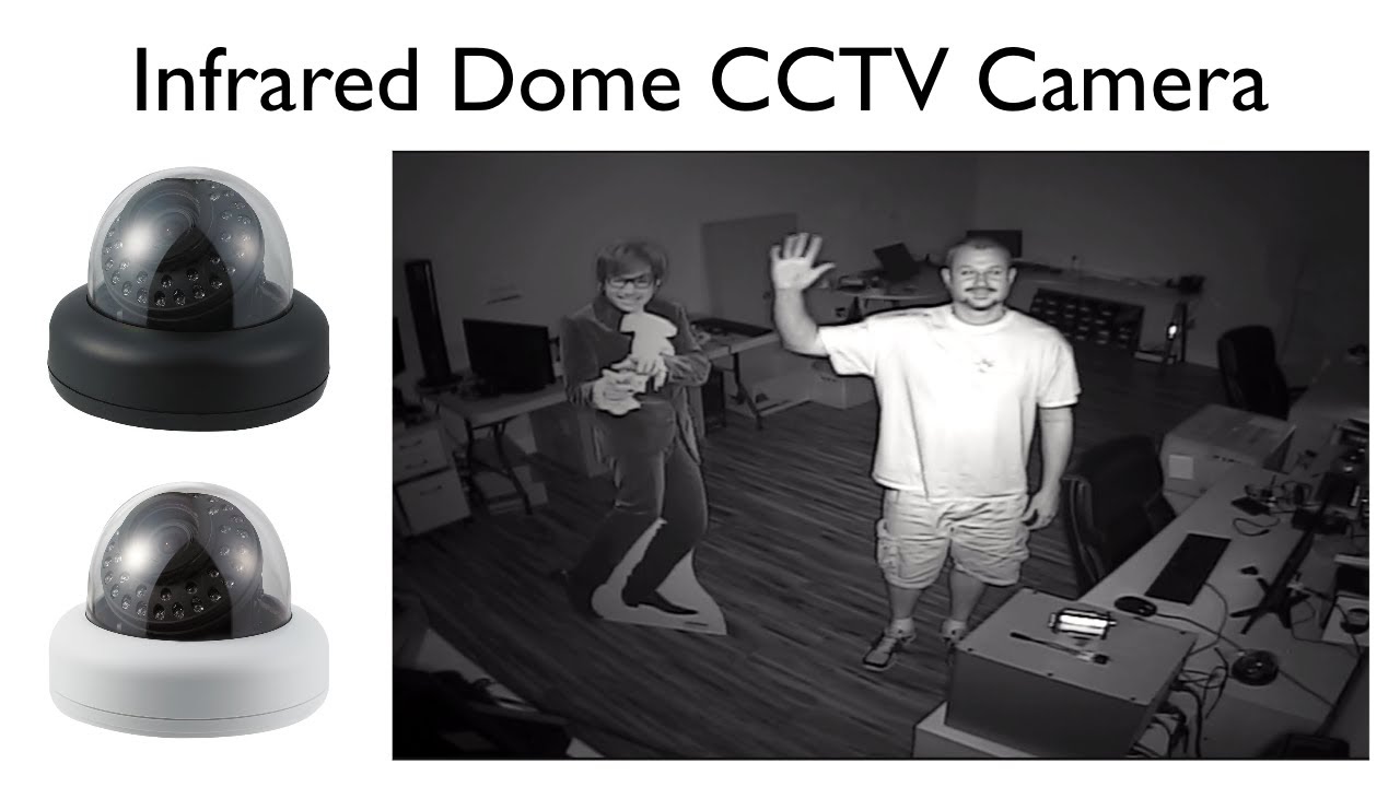 Indoor Dome IR Security Camera Infrared Video Surveillance Demo