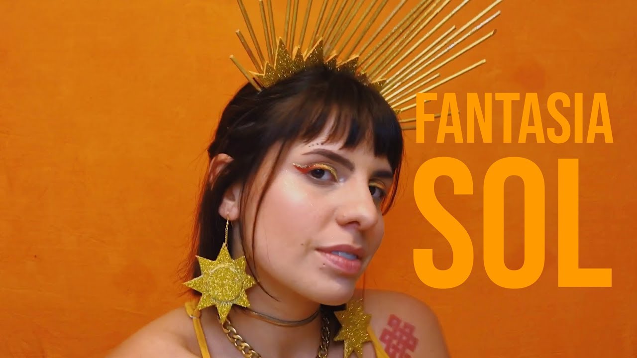 Fantasia de carnaval fácil!