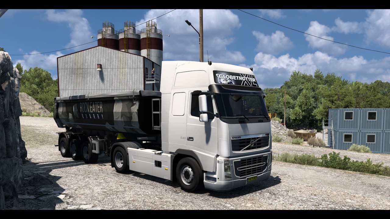 ETS 2 / Granitblöcke von Αθήνα (GR) nach Καλαμάτα (GR)