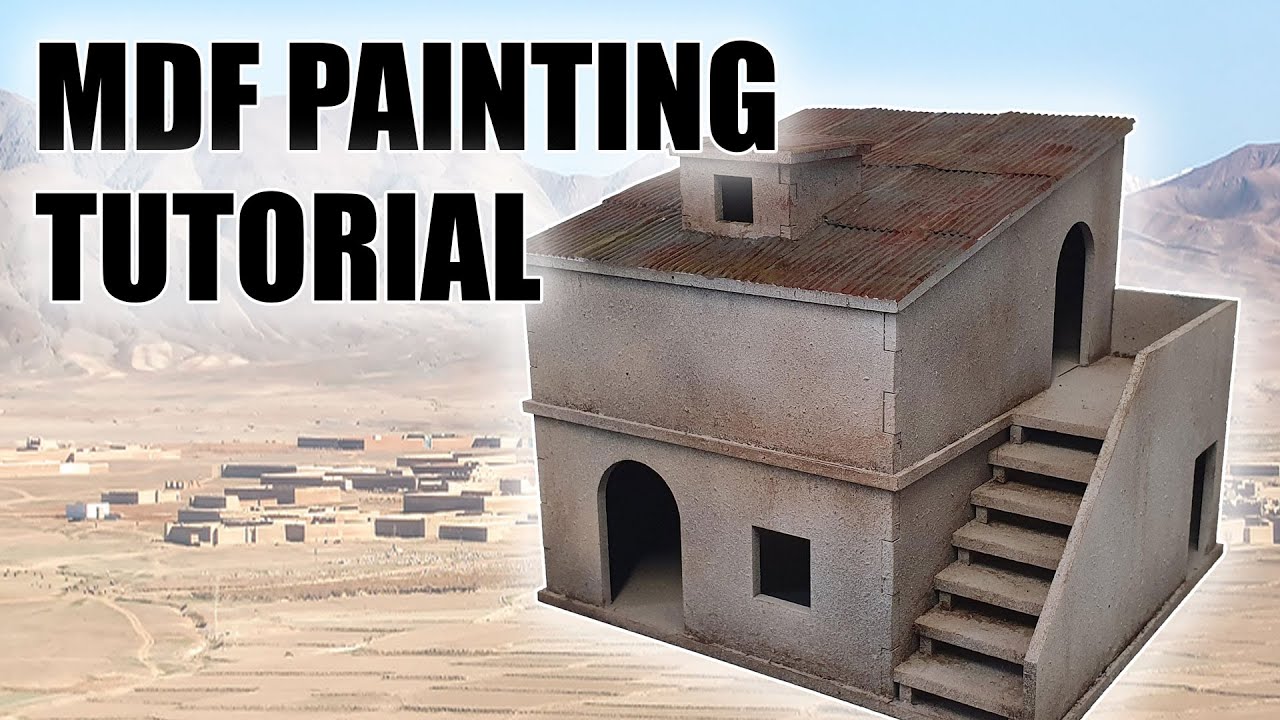 MDF Painting Tutorial - Middle Eastern/Mediterranean