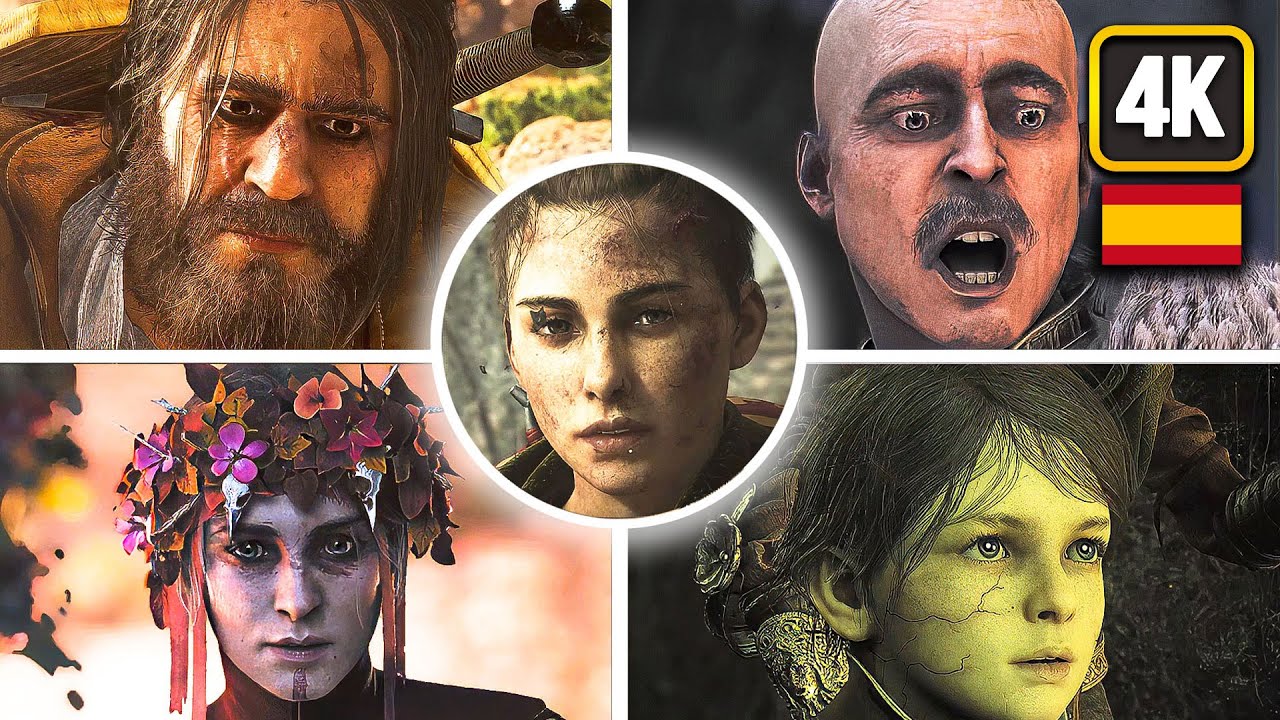 A Plague Tale: Requiem - TODOS LOS JEFES (Bosses) | Cinemáticas + Final En Español [4K 60FPS]