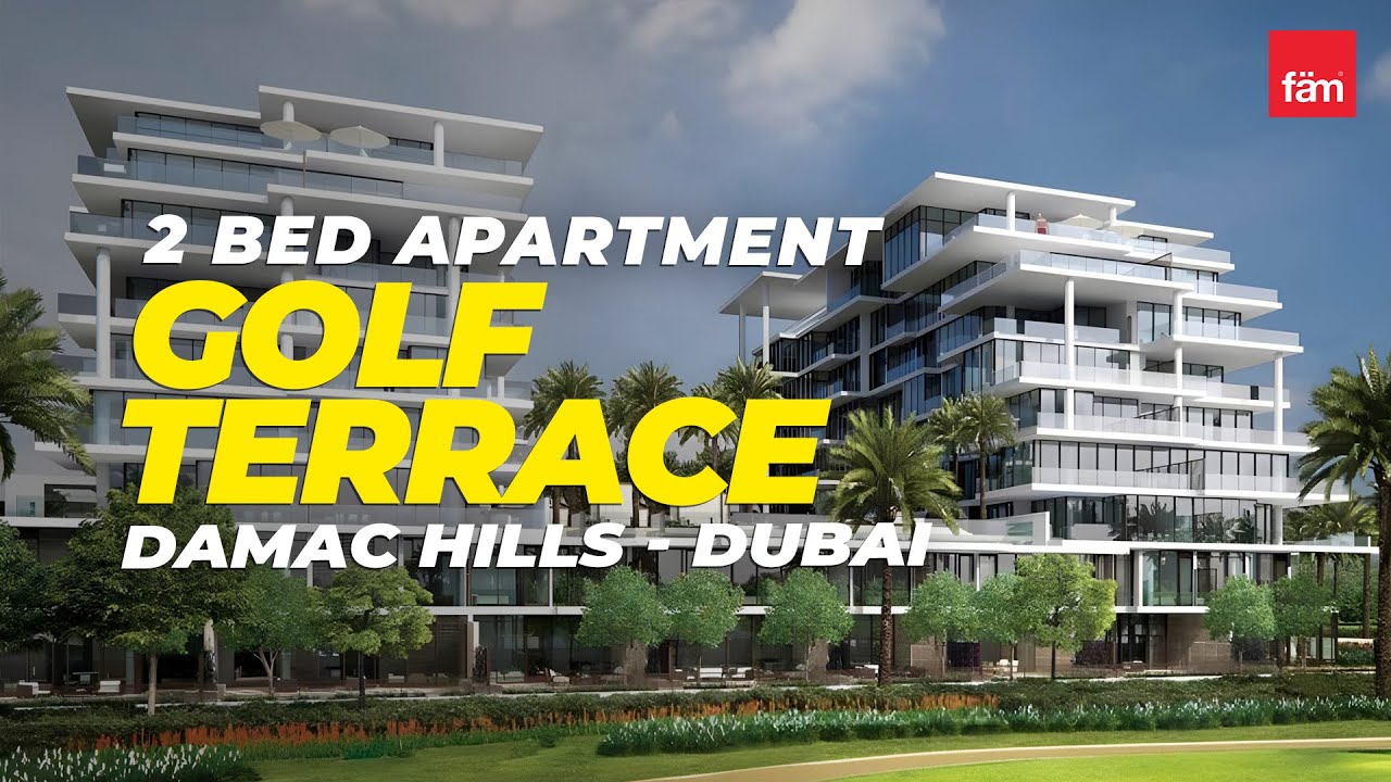 Stunning 2 Bed Apartment in Golf Terrace A, Damac Hills - Dubai