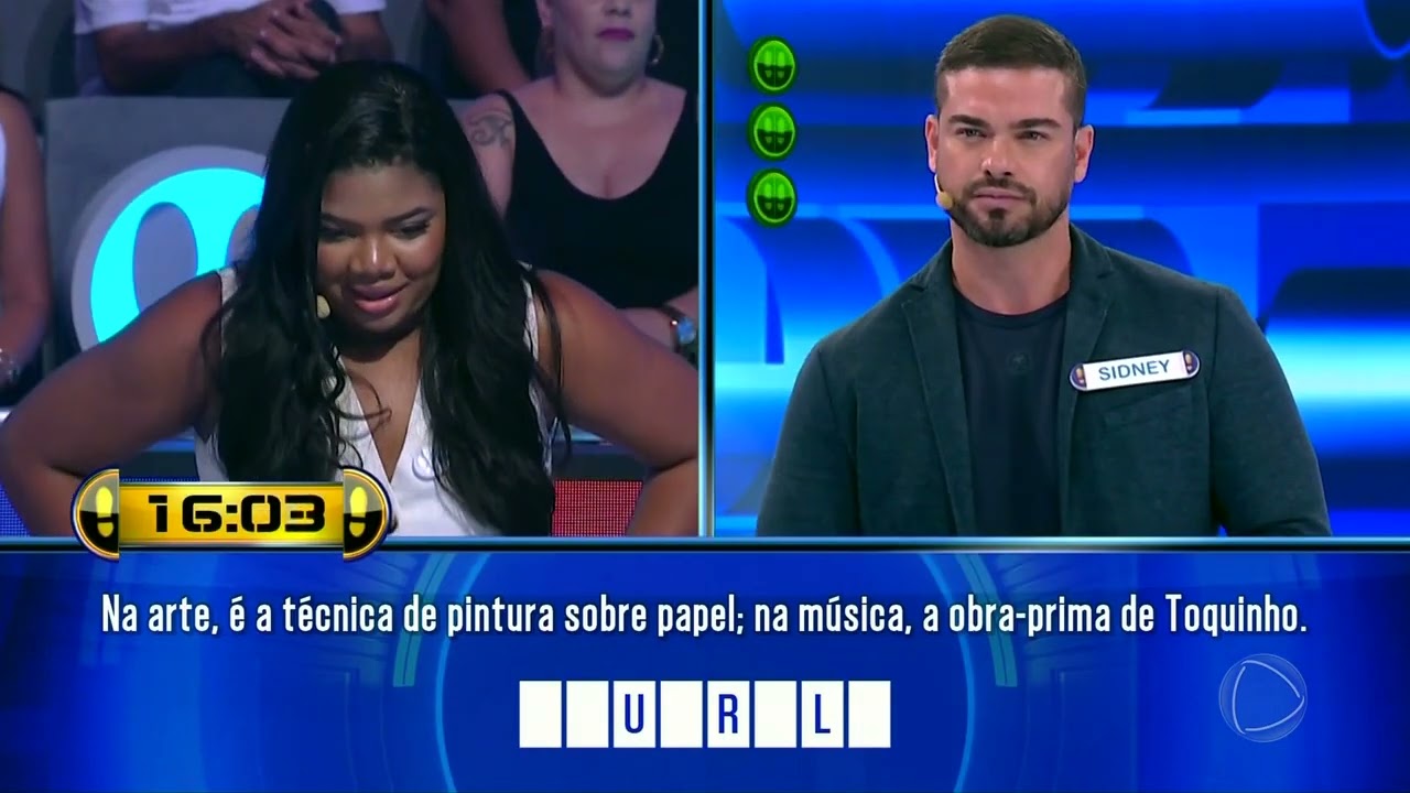 ACERTE OU CAIA -  A Fazenda: Sidney Sampaio desafia Raquel na primeira rodada