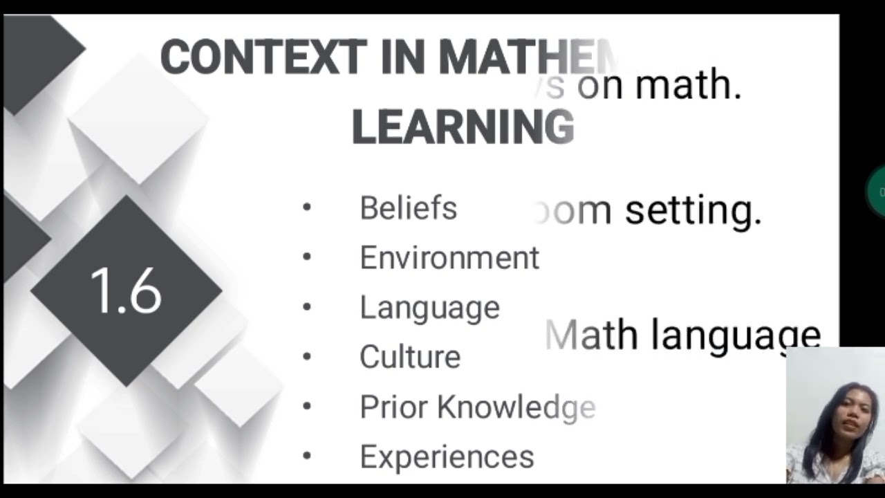 " EXPLORING THE CORE OF MATH EDUCATION: A MIDTERM RECAP"