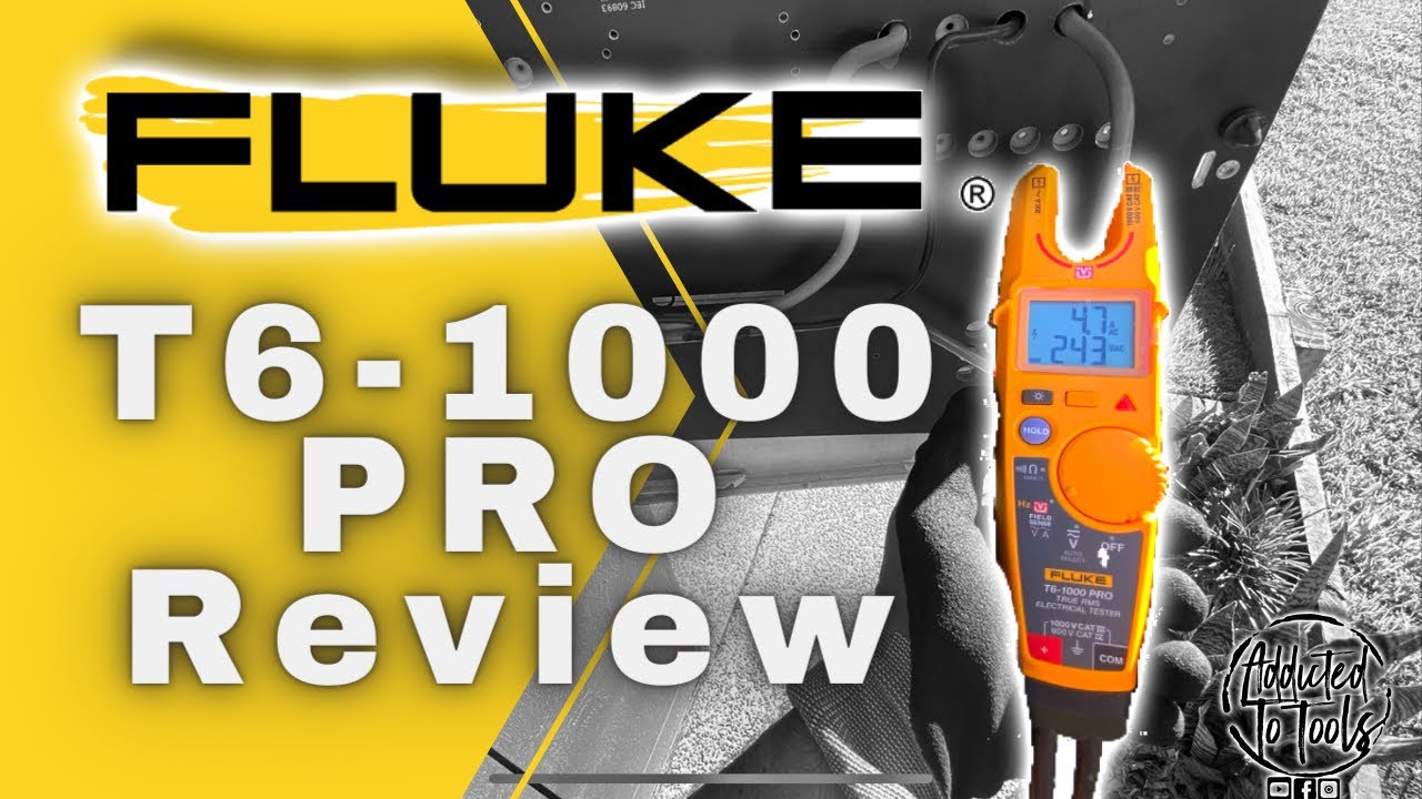 Обзор электрического тестера-мультиметра Fluke T6-1000 Pro @fluke