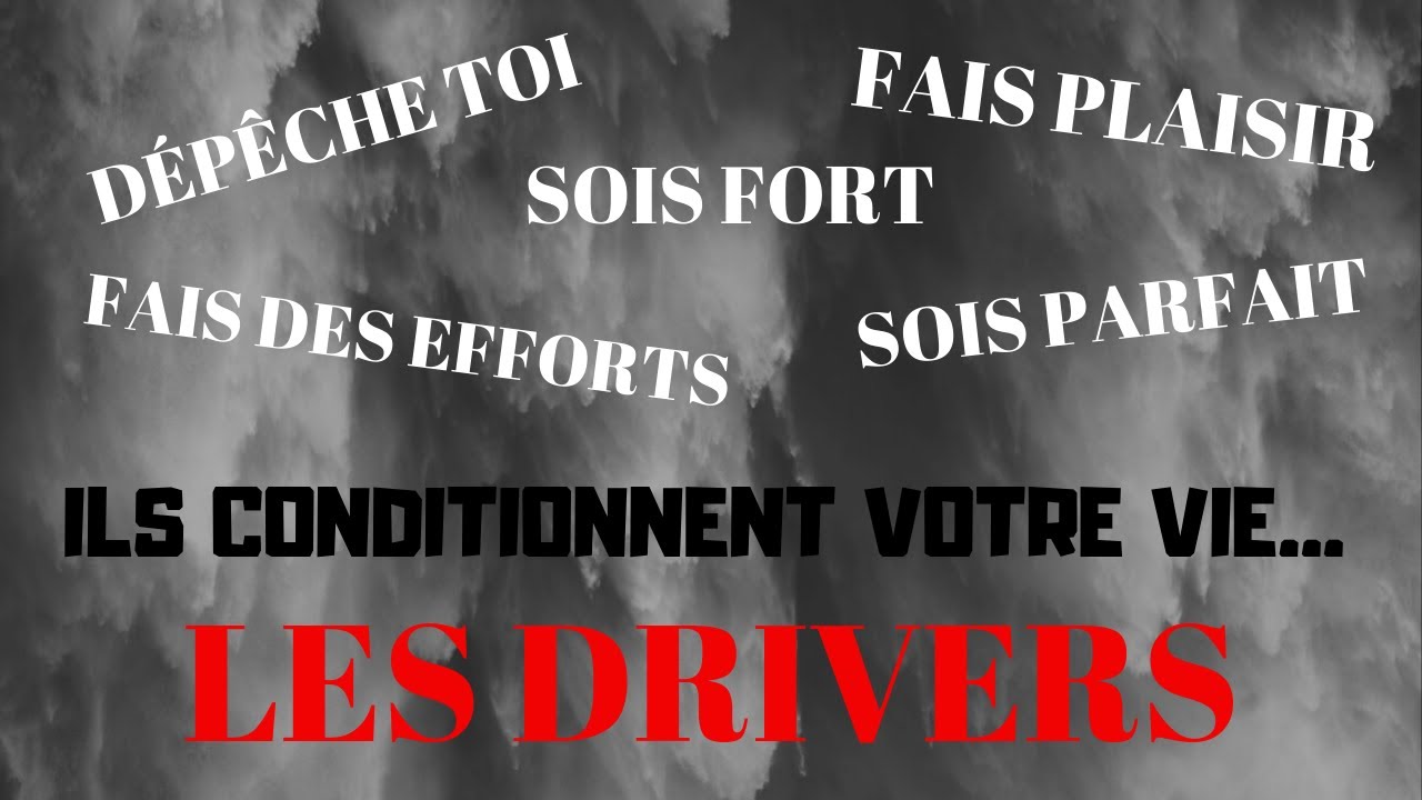 ILS CONDITIONNENT VOTRE VIE... LES DRIVERS !