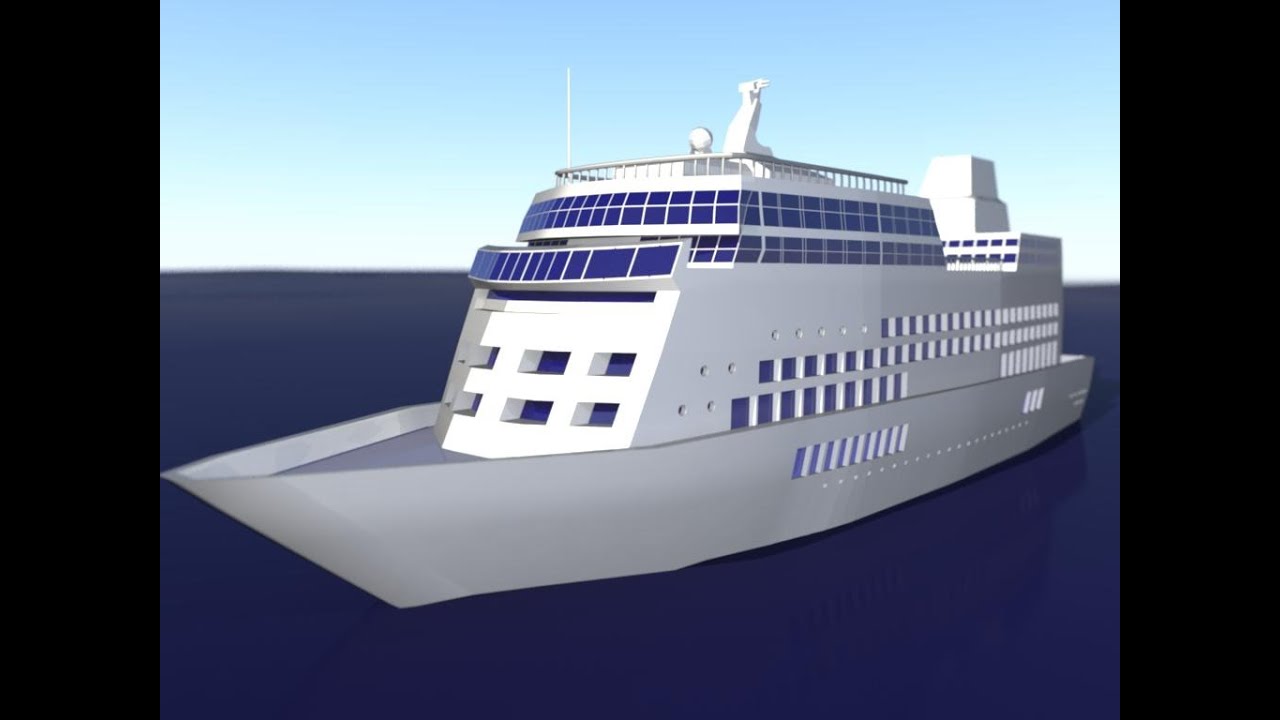 cruise ship timelabs modeling in maya 2016