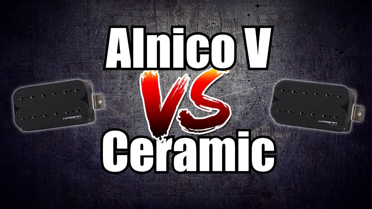 Alnico V против керамических магнитов для гитарных звукоснимателей