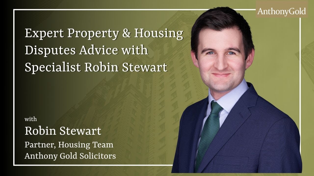 Expert Property & Housing Disputes Advice with Specialist Robin Stewart