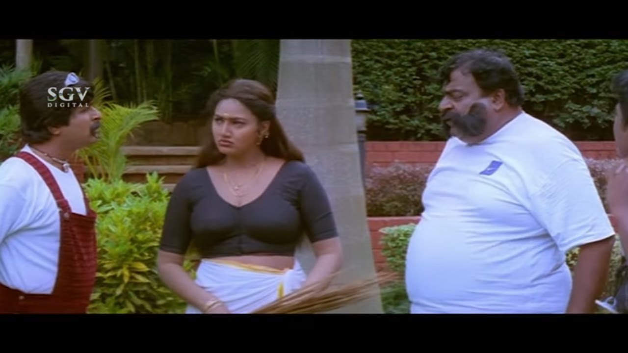 Doddanna and Komal Gets Disturbed By Kerala Kutty | Comedy Scene | Kurigalu Saar Kurigalu