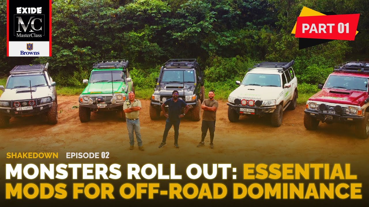 Monsters Roll Out: Essential Mods For  Off Road Dominance | Exide Master Class | Shakedown