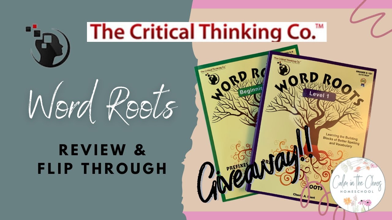 WORD ROOTS VOCABULARY REVIEW | Beginning and Level 1 Workbook Flip Through and Review