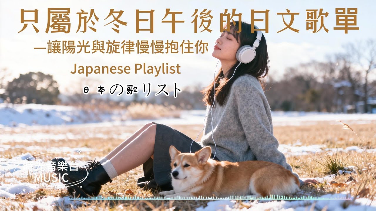 Japanese R&B｜只屬於冬日午後的日文歌單｜日文原創神秘治癒旋律｜讓陽光與旋律慢慢抱住你