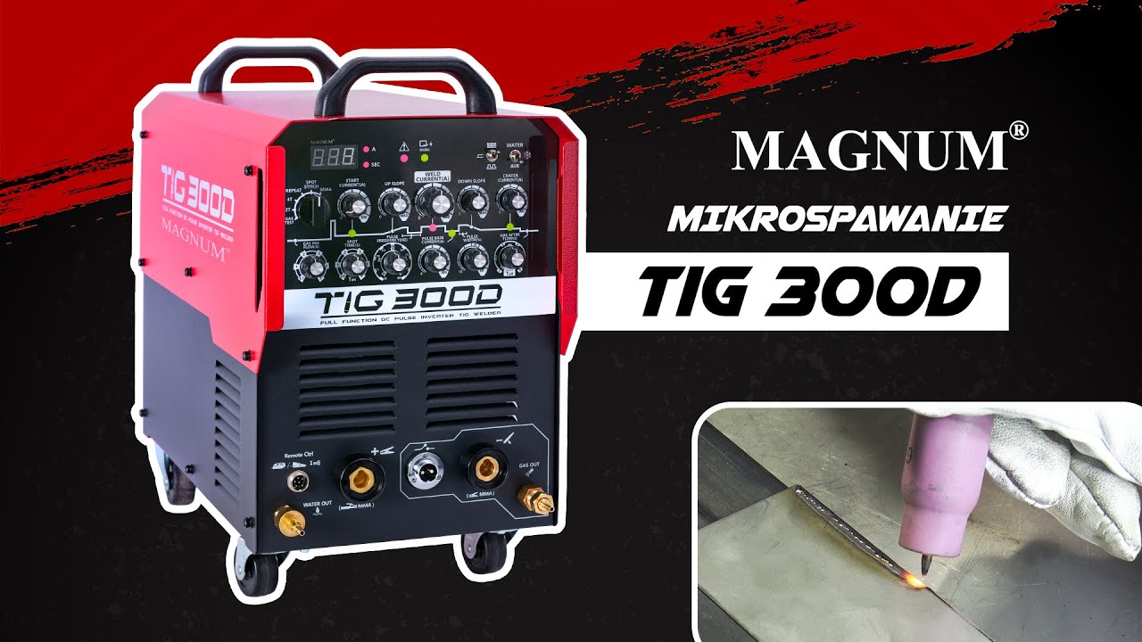 MIKROTIG MAGNUM&reg; THF 300D Schwei&szlig;ger&auml;t - Kaltschwei&szlig;en ❄