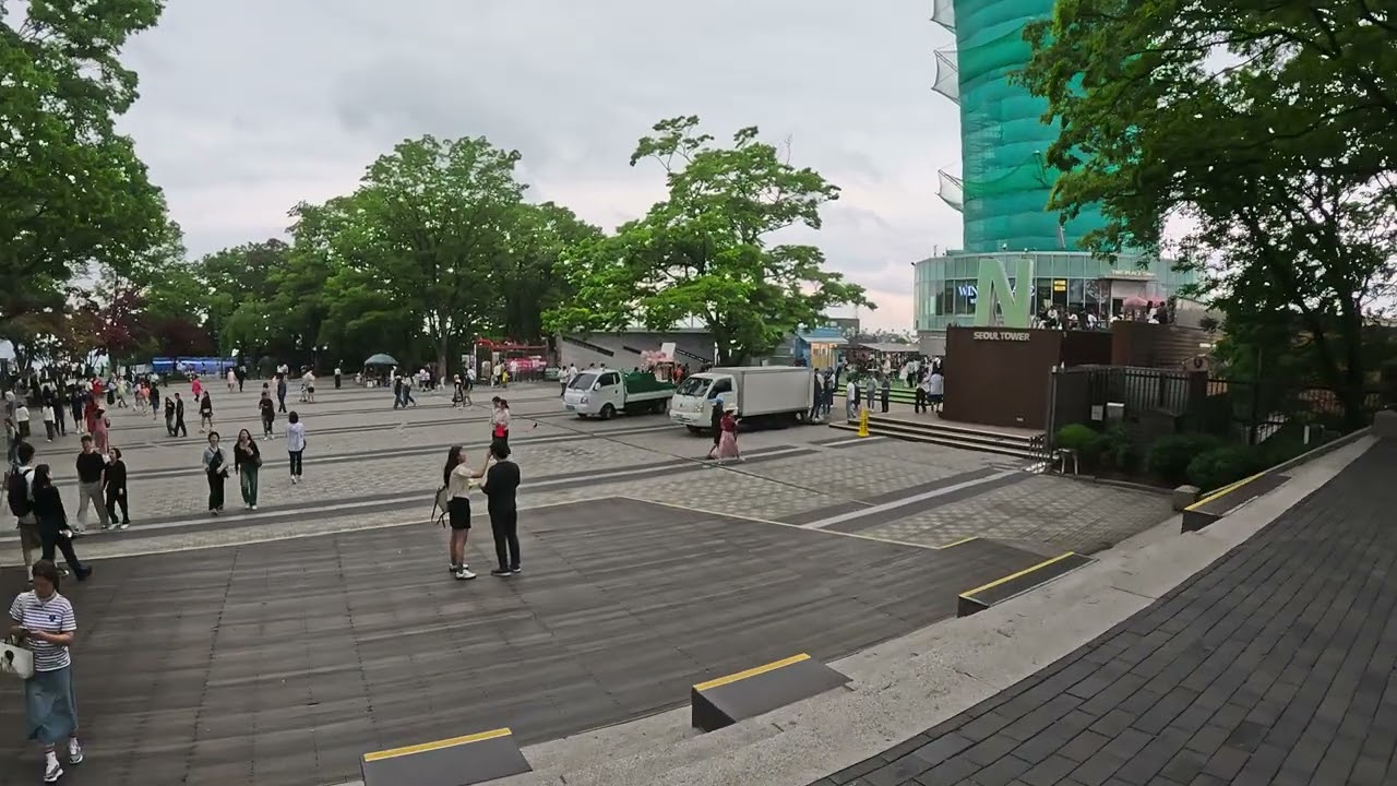 NEXT LEVEL VIBES AT Namsan Palgakjeong (Octagonal Pavilion) SEOUL SOUTH KOREA