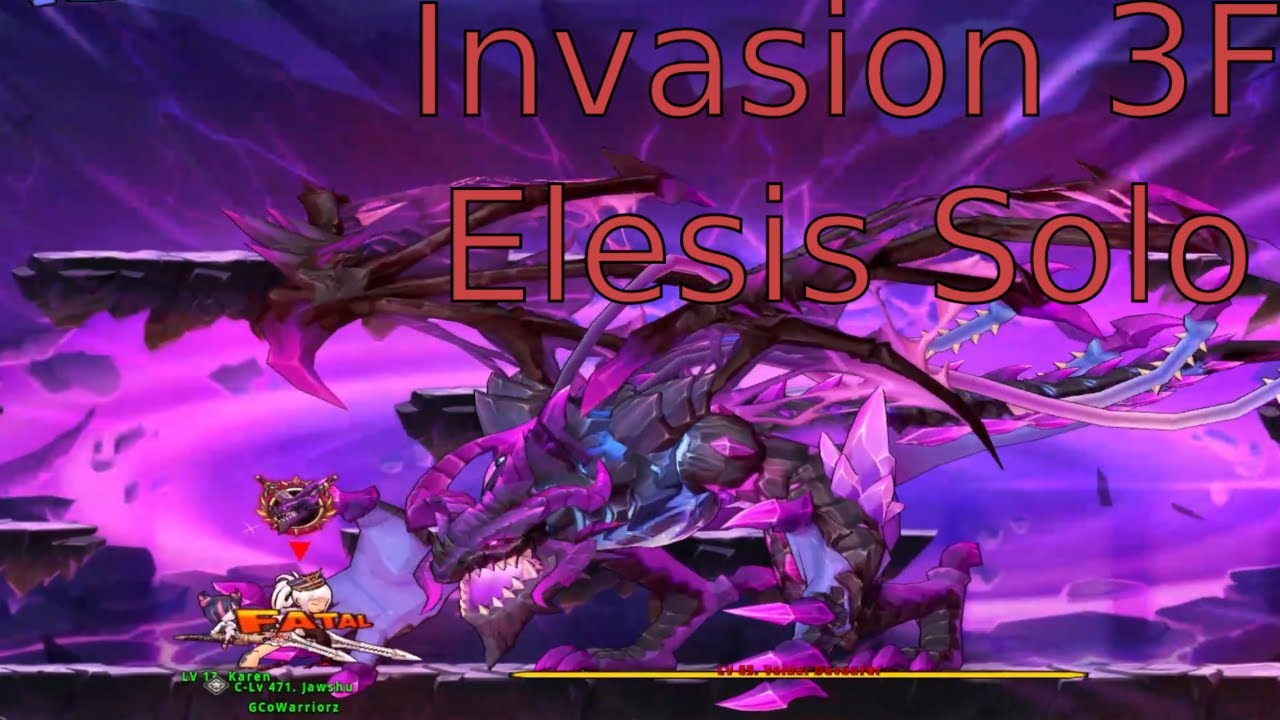 Void (Invasion) Elesis Solo 3F || GCC