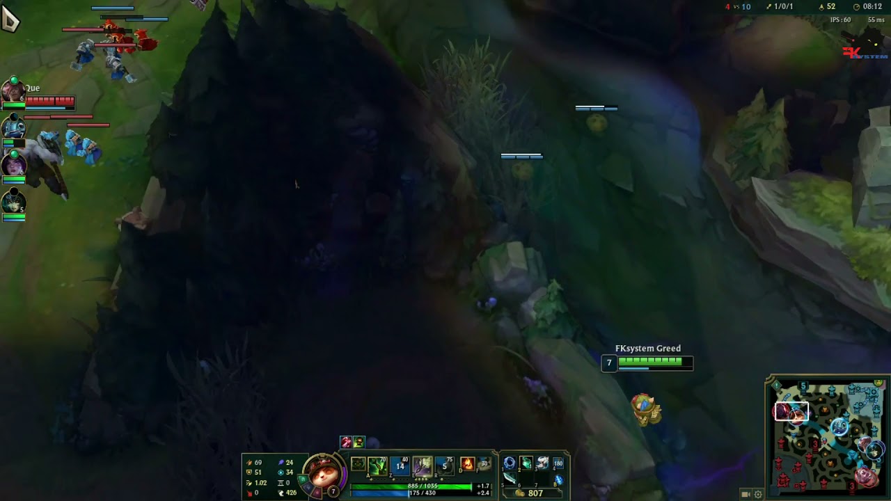 Teemo VS Sion S11 Fastly fastly!!!
