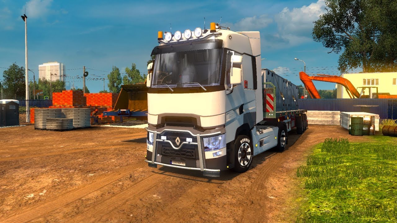 ETS 2 ОДИНОЧКА ☆ Тестируем Renault Range T ☆ Едем из Волгограда в Туапсе